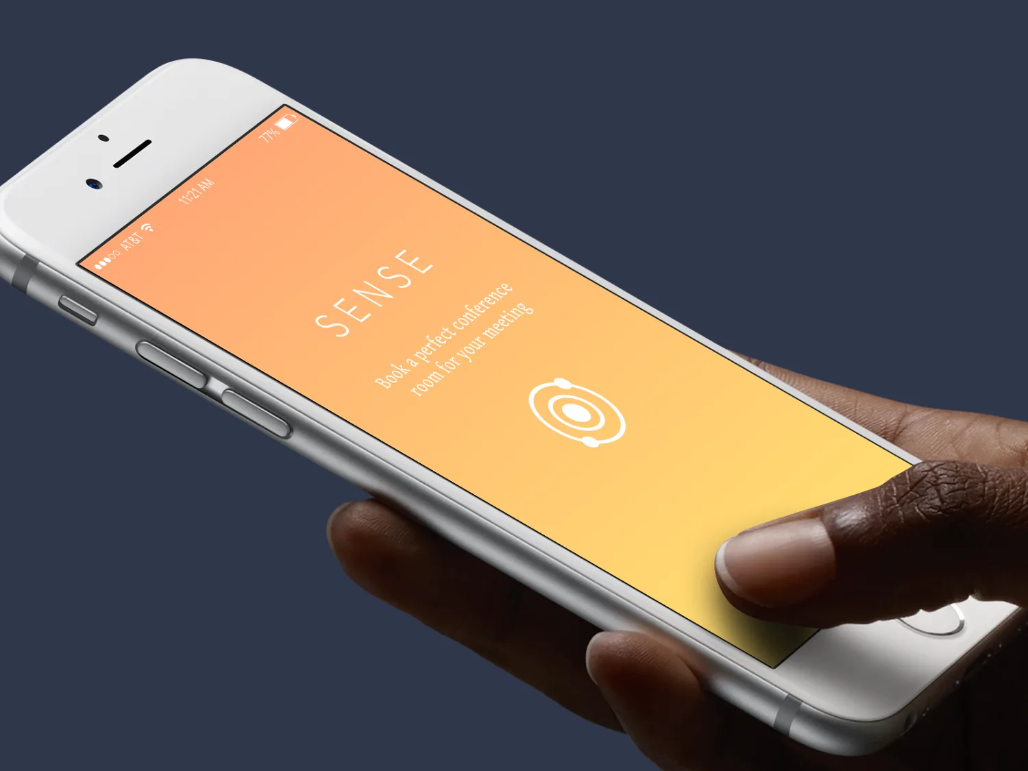 Sample screen from the Sense Mobile project